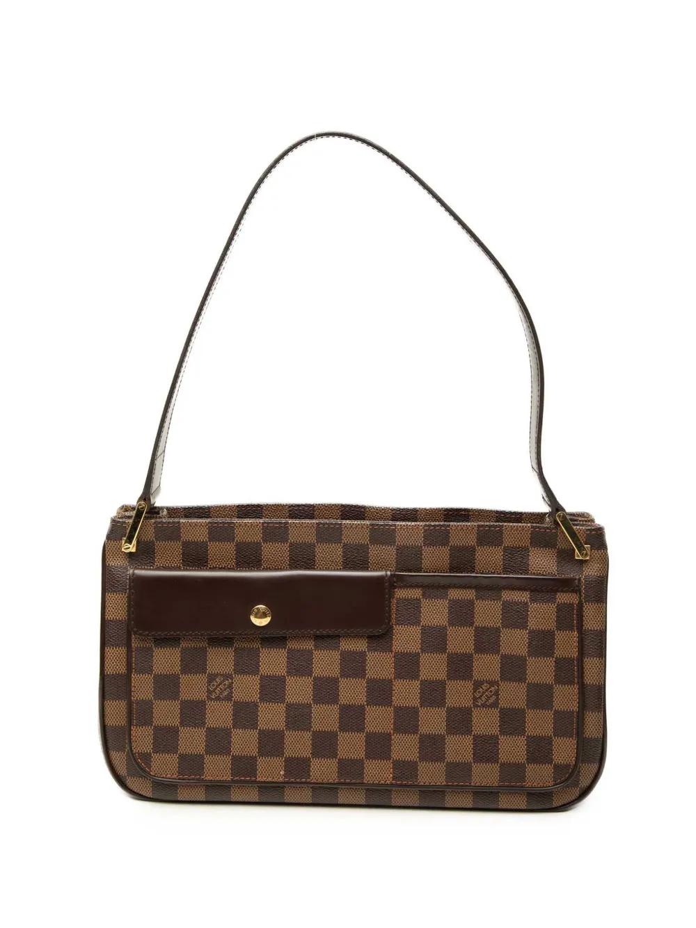 Louis Vuitton Pre-Owned 2003 Damier Ebene Aubagne shoulder bag - Marrone