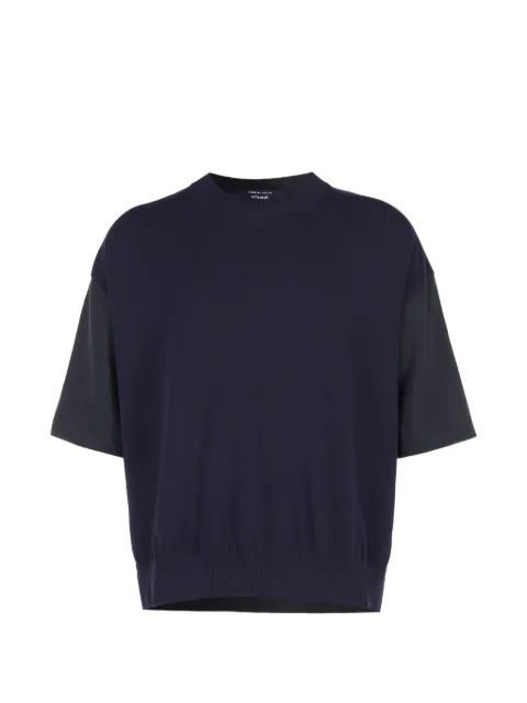 Comme des Garçons Homme panelled crew-neck T-shirt