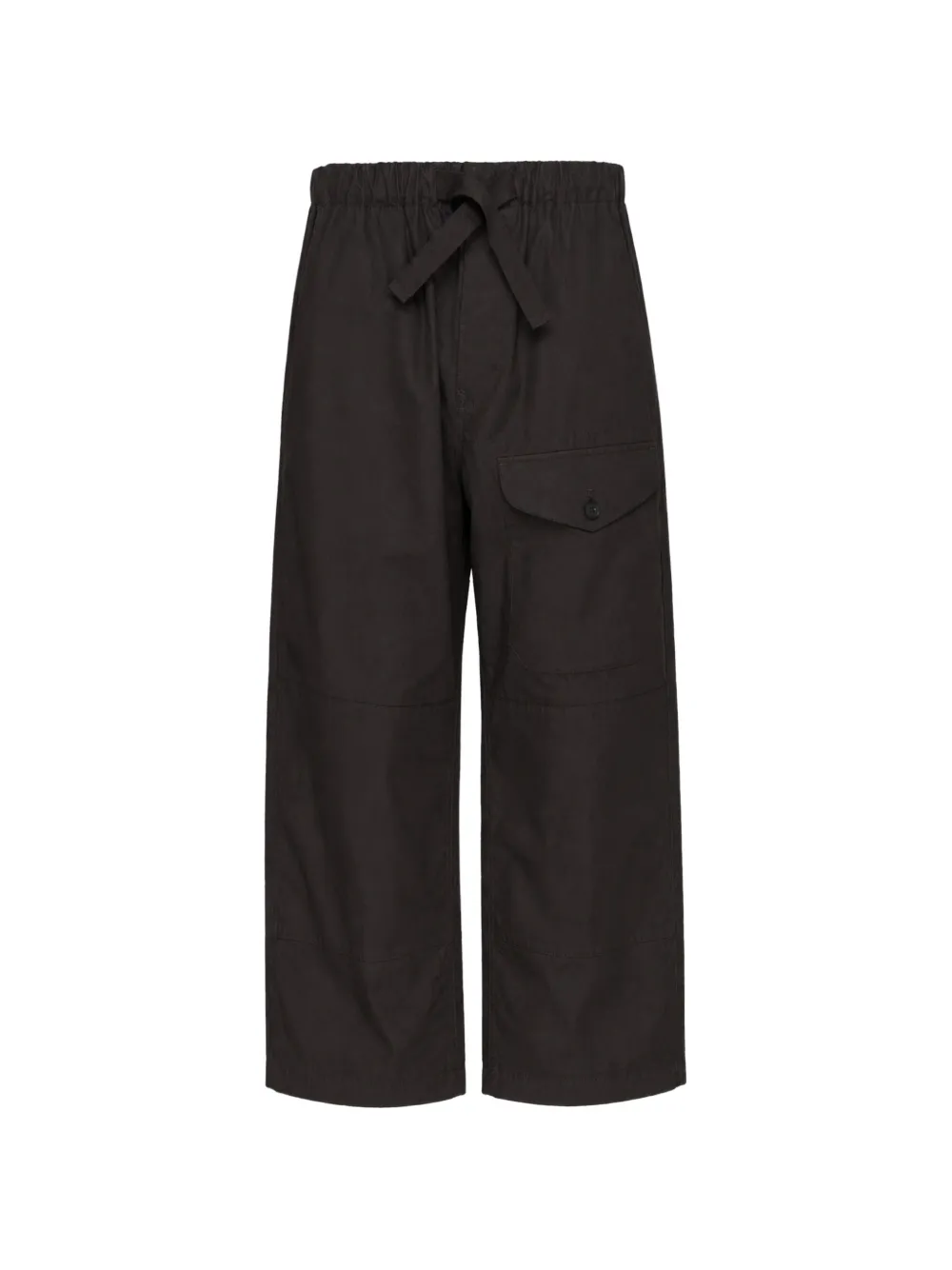 Comme des Garçons Homme drawstring-waisted cargo wide-leg pants