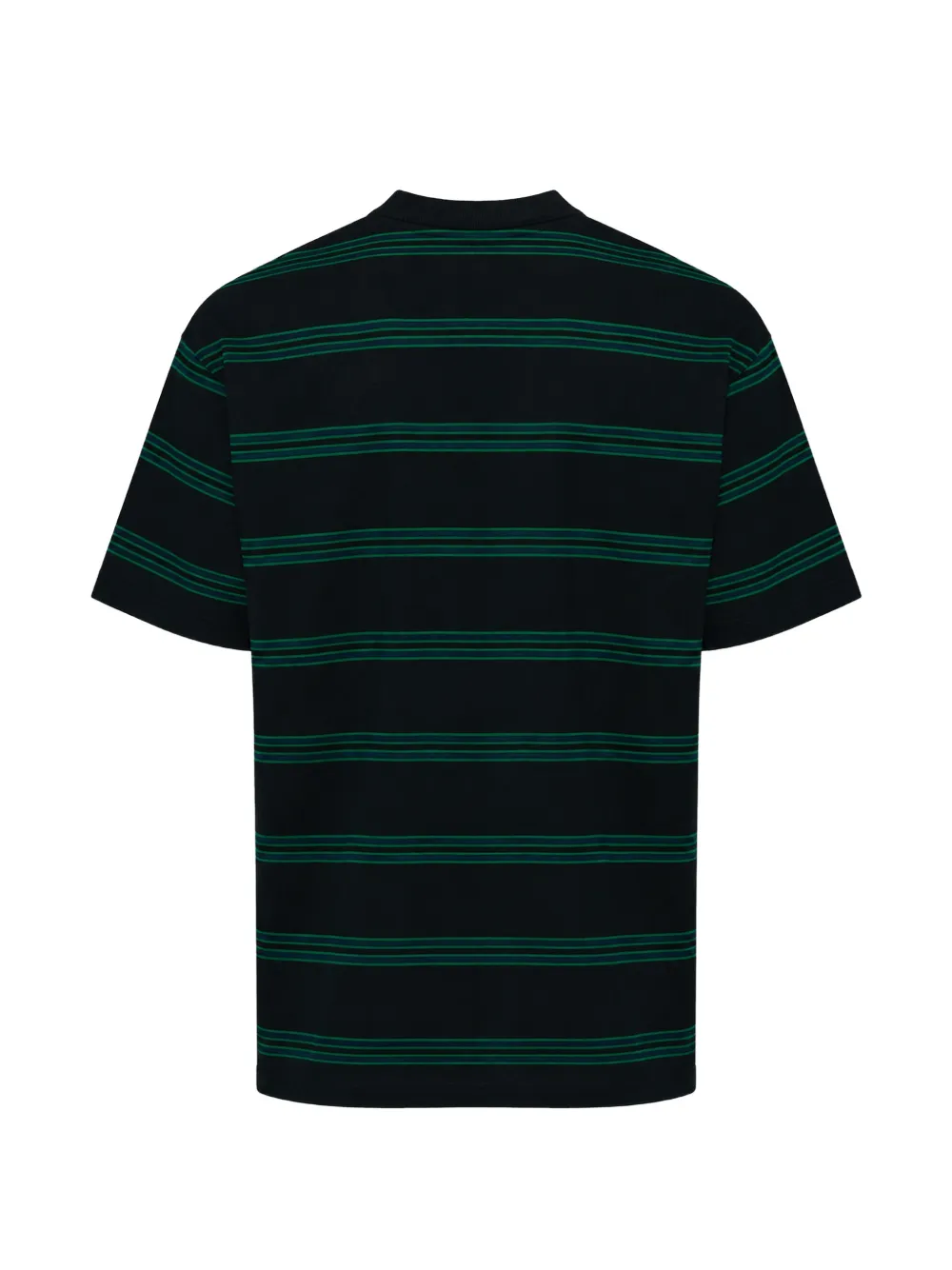 Comme des Garçons Homme T-shirt met borstzak Zwart