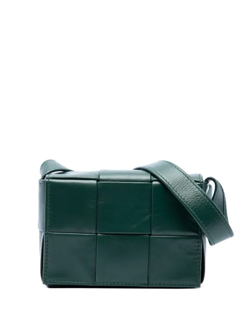 Bottega Veneta Pre-Owned 2012-2026 Candy Nappa Intrecciato Cassette crossbody bag