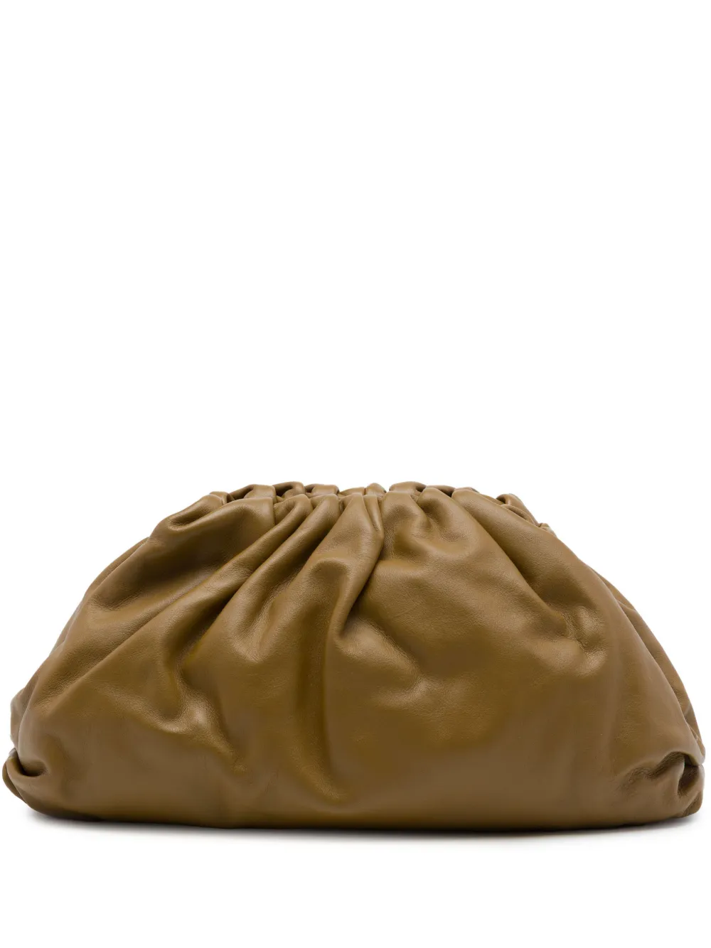 Bottega Veneta Pre-Owned 2012-2026 The Pouch Clutch aus Lammleder - Braun
