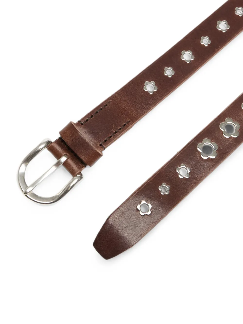OUR LEGACY Riem verfraaid met bloemen Bruin