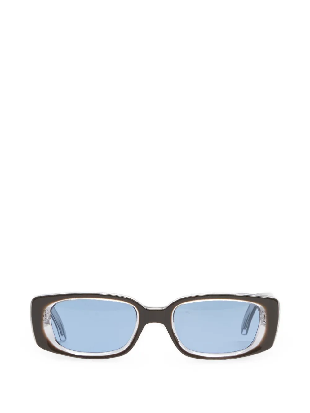 OUR LEGACY Samhain rectangle-frame sunglasses - Marron OUR LEGACY Samhain rectangle-frame sunglasses - Marron