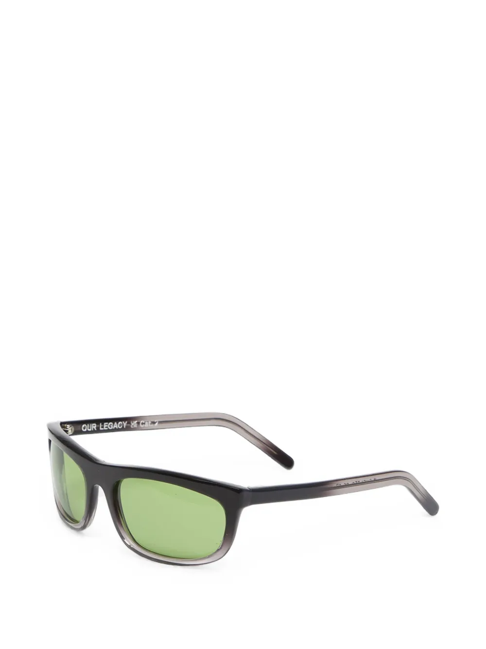 OUR LEGACY Shelter rectangle-frame sunglasses Grijs