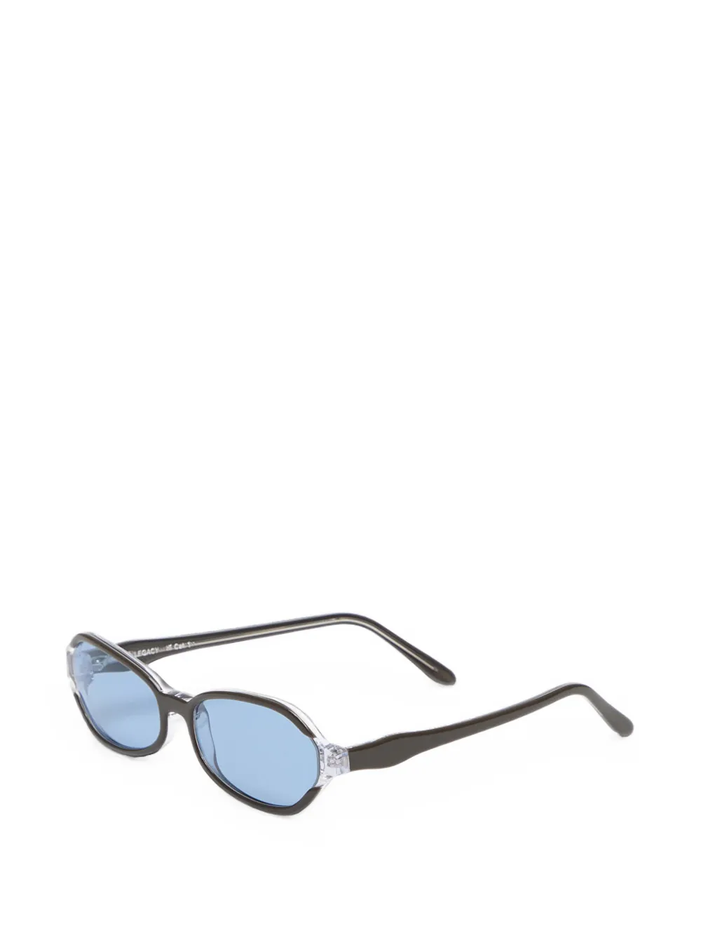 OUR LEGACY Drain geometric-frame sunglasses Zwart