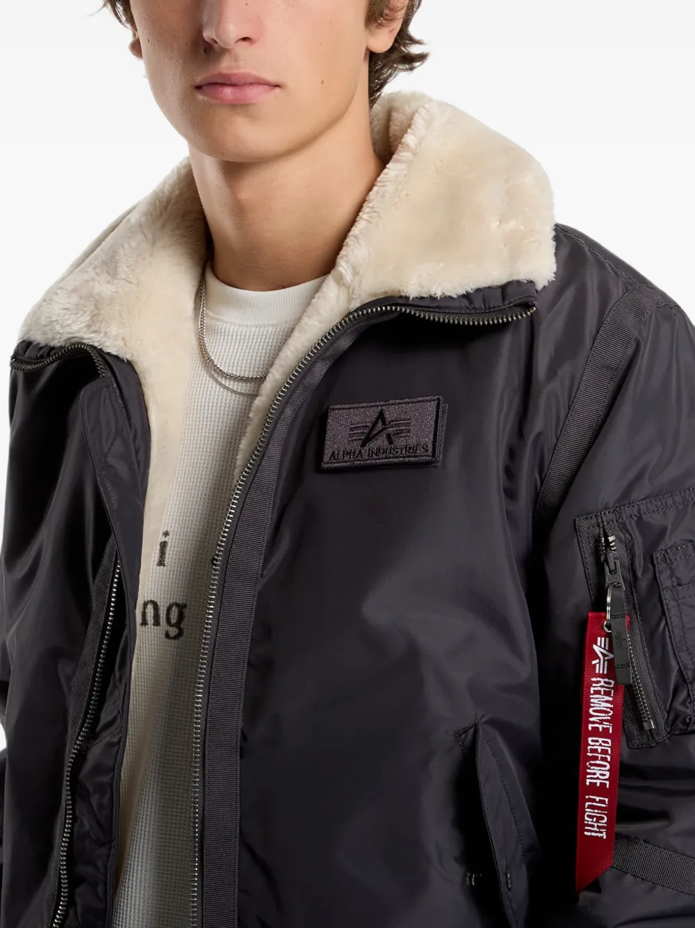 Alpha Industries B-15 III TT jack Grijs