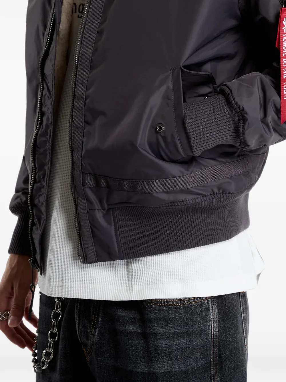 Alpha Industries B-15 III TT jack Grijs