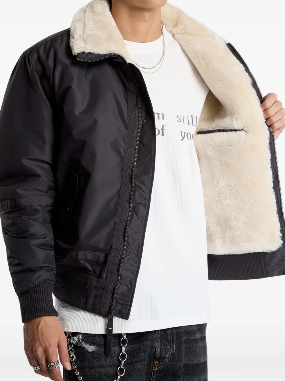 Alpha Industries B-15 III TT jack Grijs