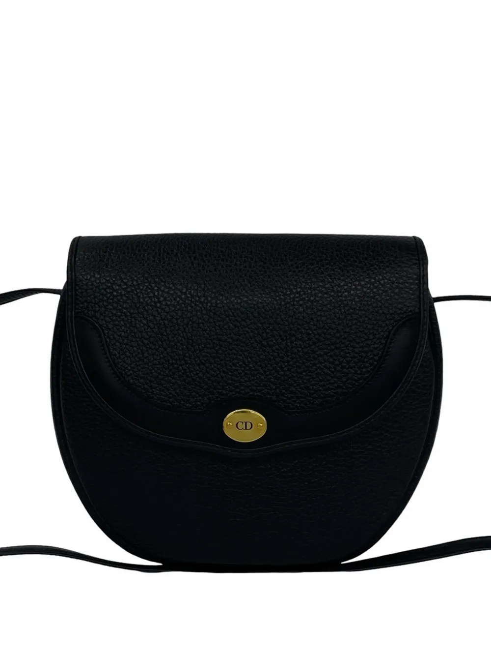 Christian Dior Pre-Owned 20th Century Leather Umhängetasche - Schwarz