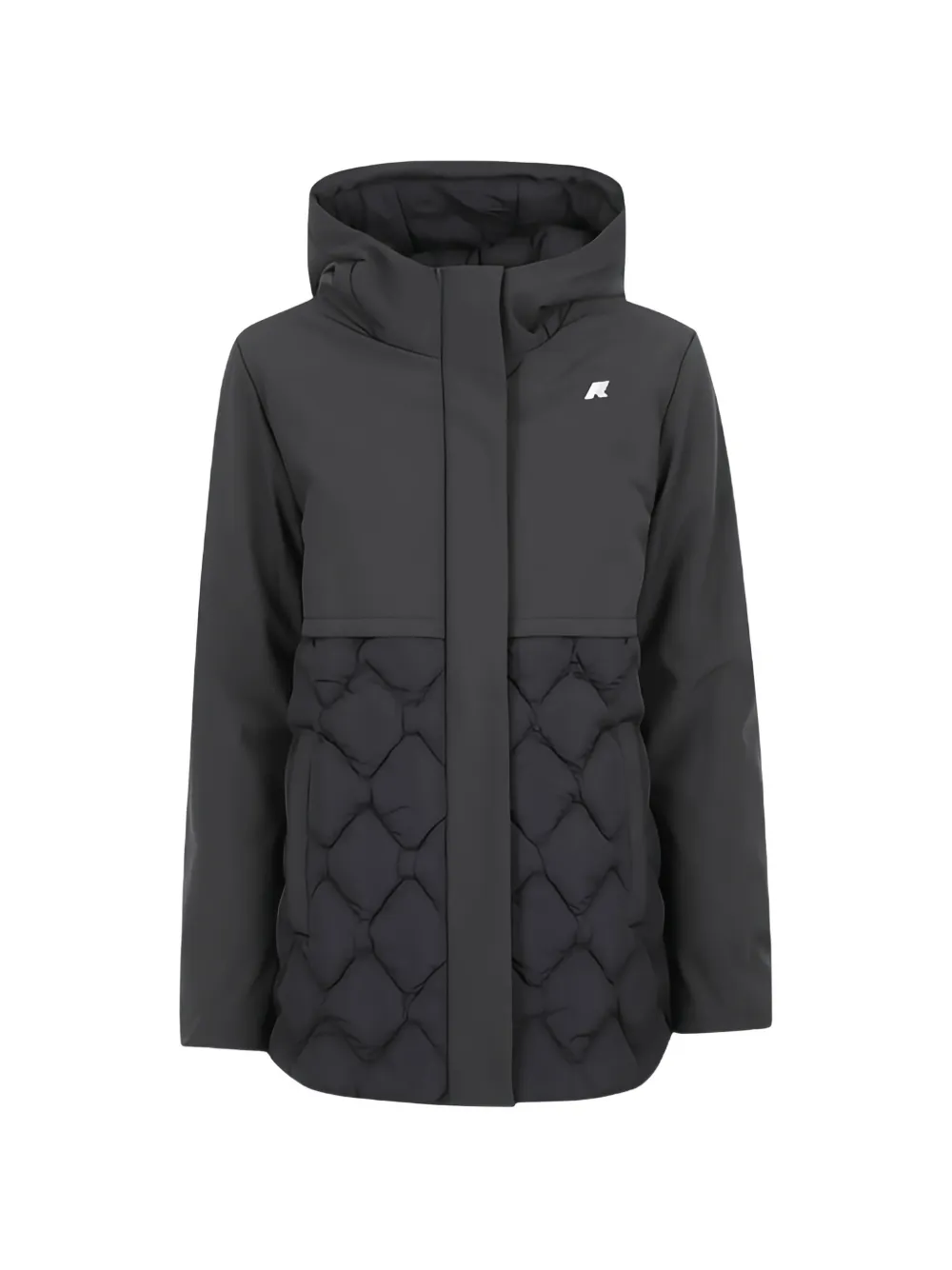 K-Way Siphane quilted hooded jacket