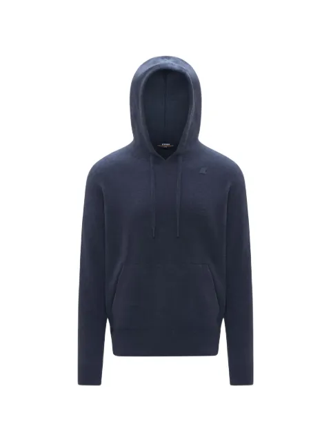 K-Way logo-patch hoodie