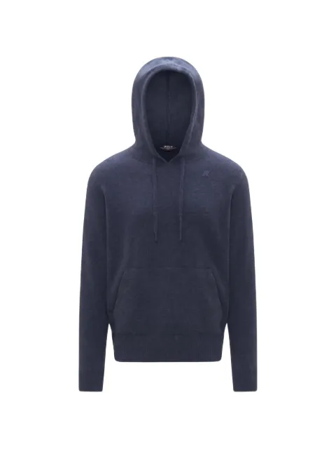 K-Way logo-patch hoodie