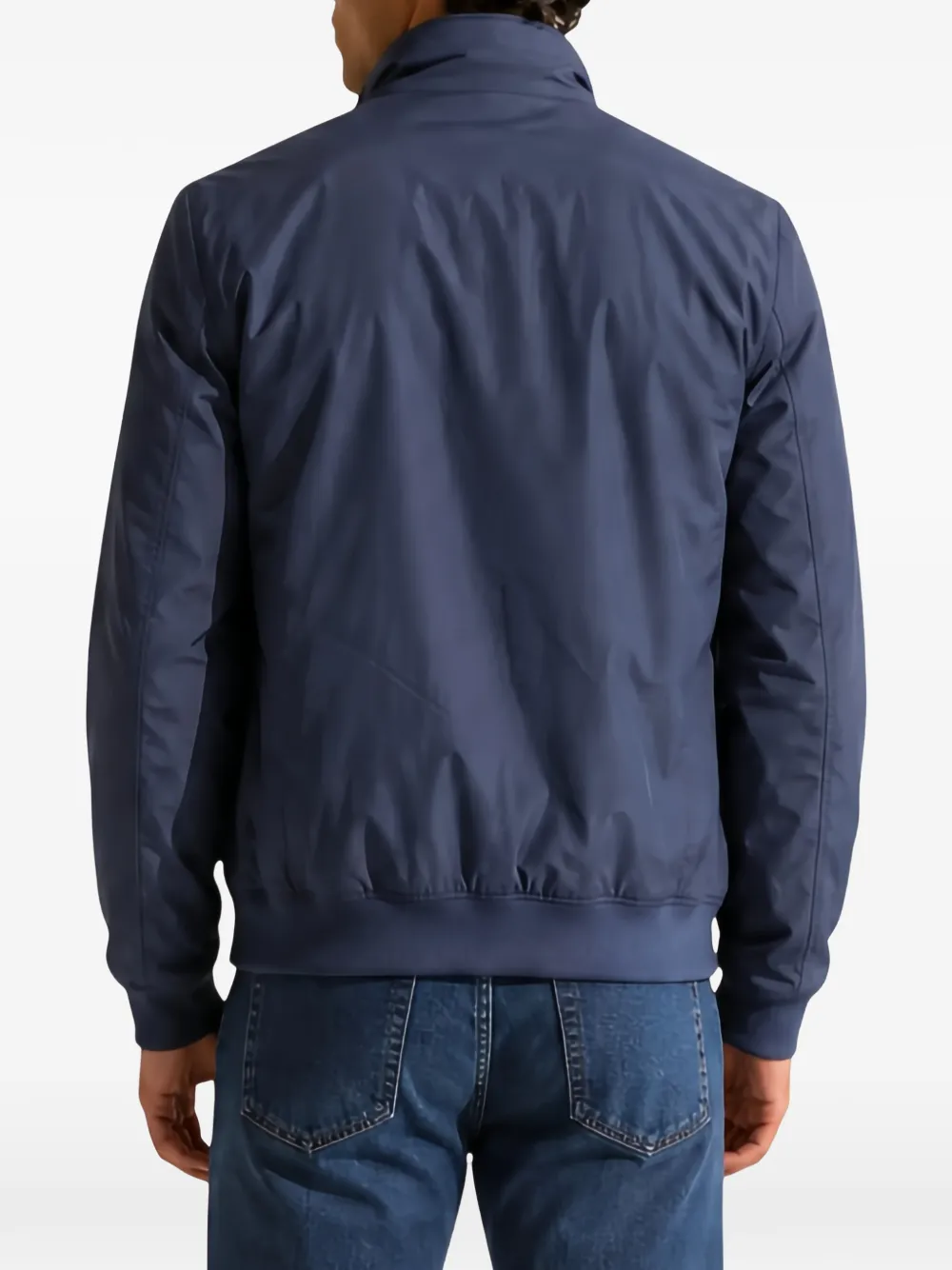 K-Way Bomberjack met hoge hals Blauw