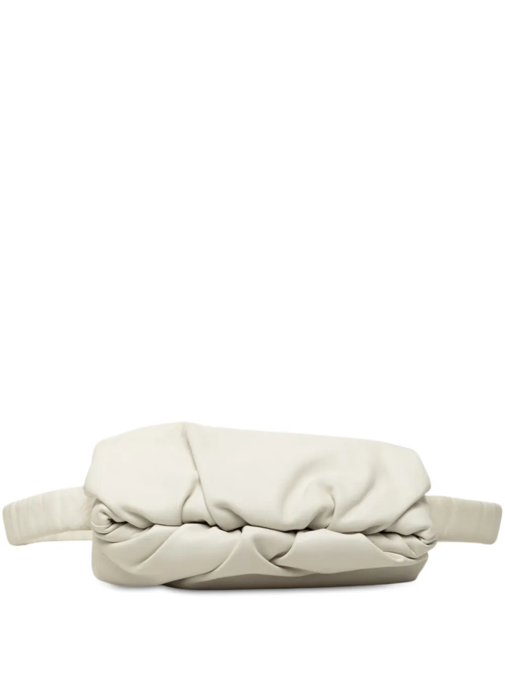 Bottega Veneta Pre-Owned 2012-2026 Calfskin The Body Pouch belt bag - White