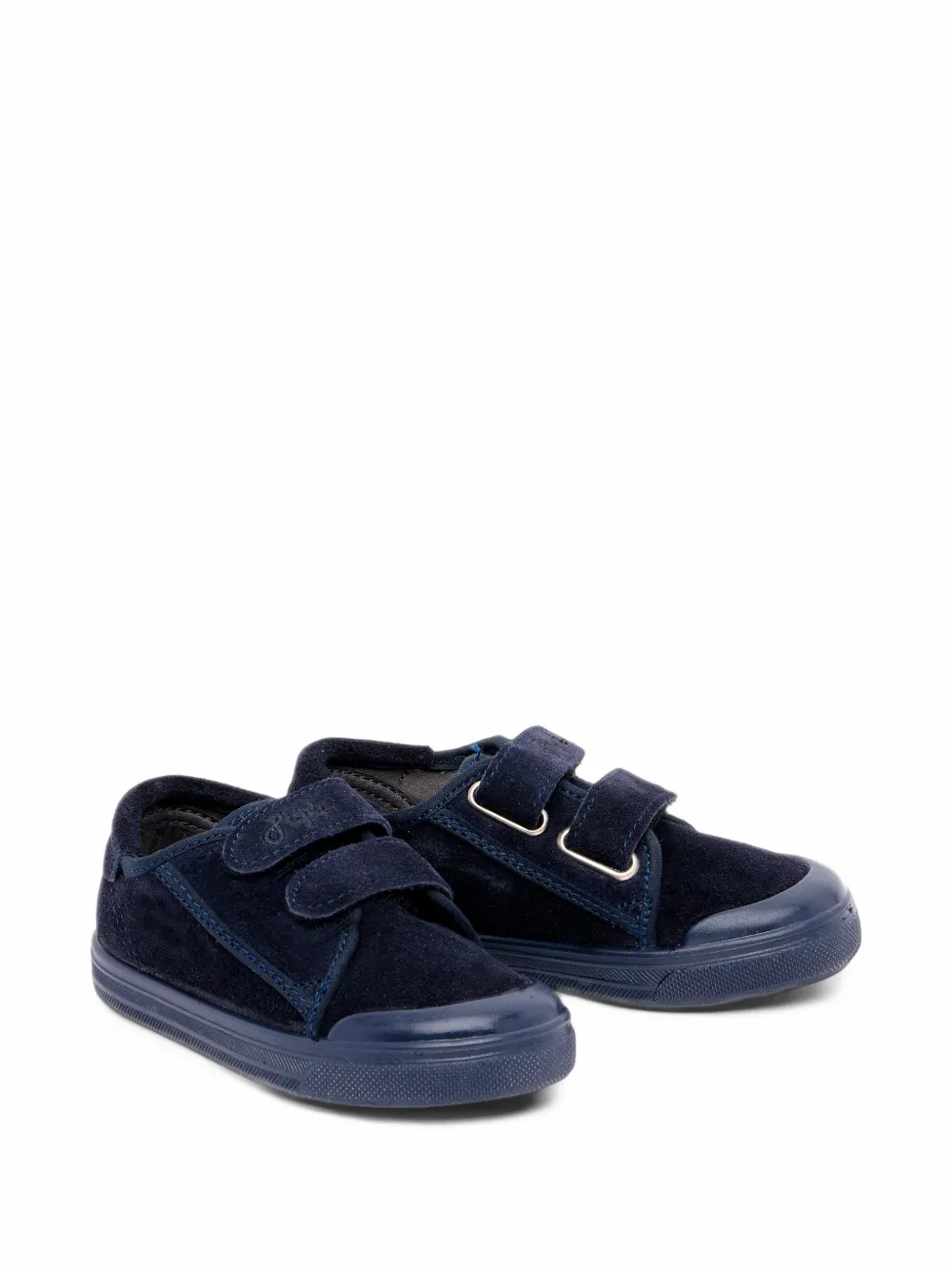 Pèpè Dino touch-strap suede sneakers - Blau