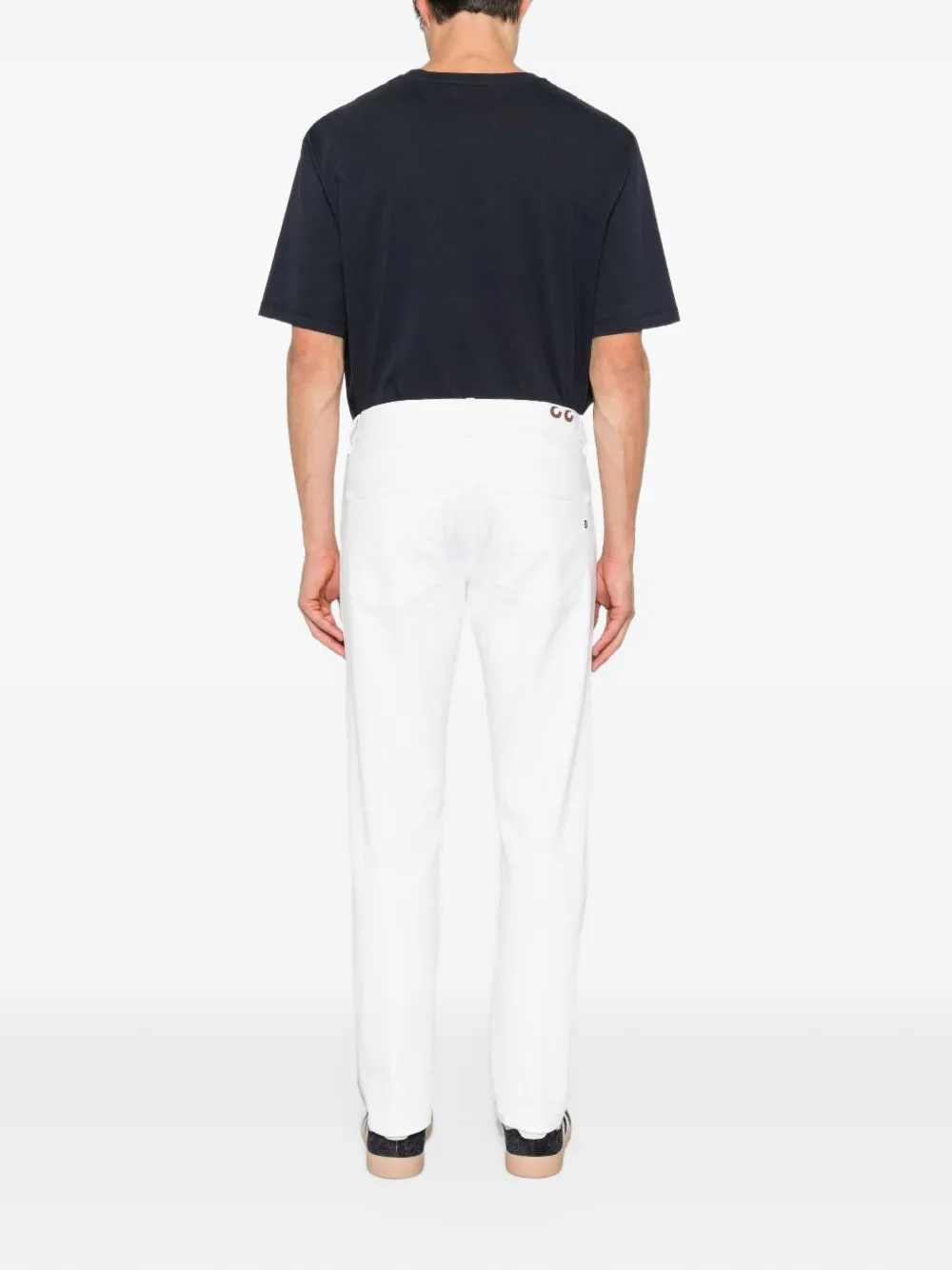DONDUP belt-loop jeans Wit