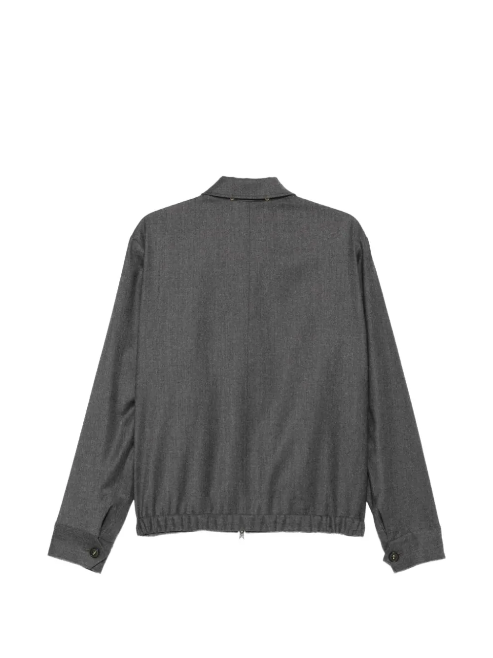 Paul Smith zip-up harrington jacket Grijs