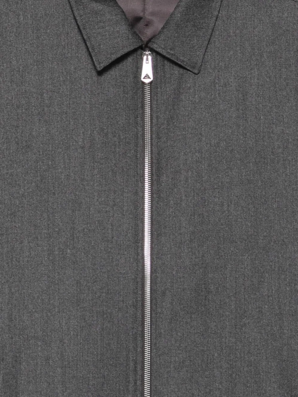 Paul Smith zip-up harrington jacket Grijs