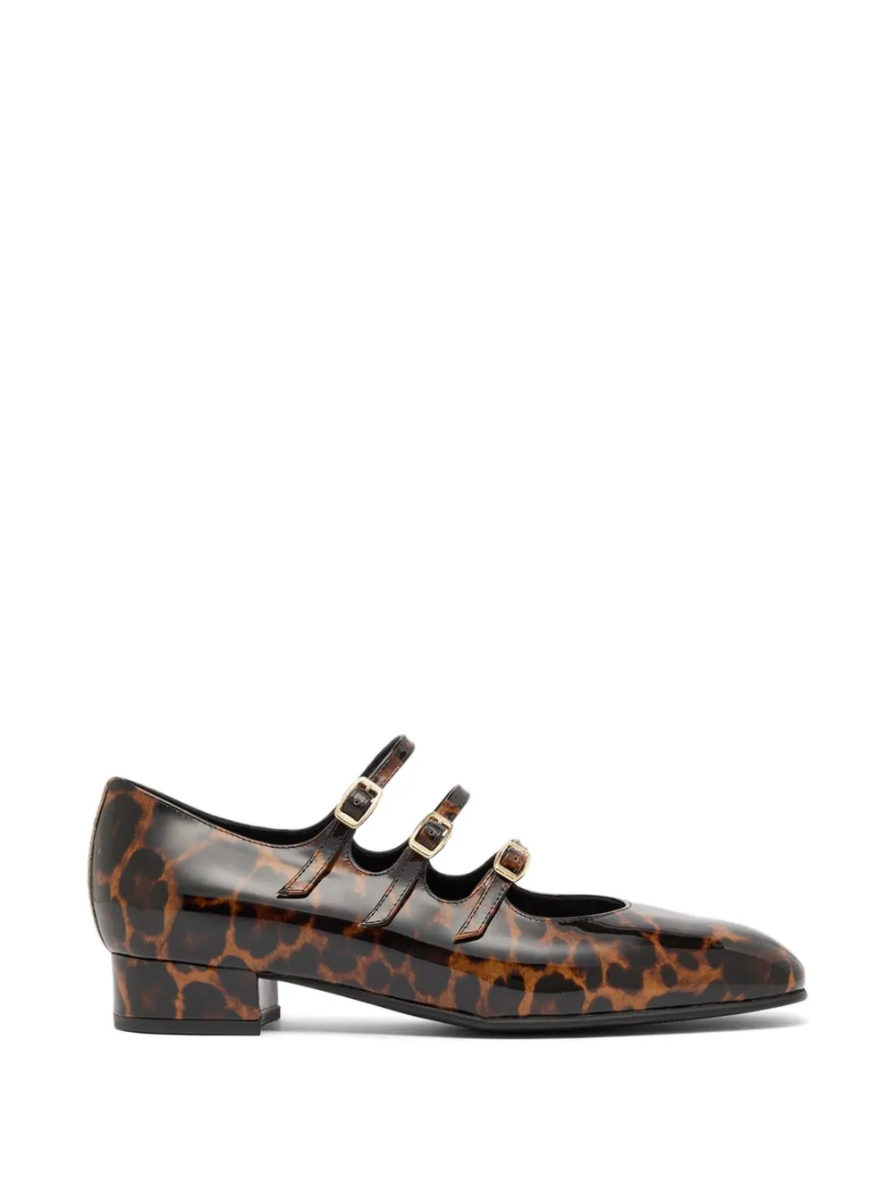 Carel Paris Ballerine Ariana leopardate - Marrone