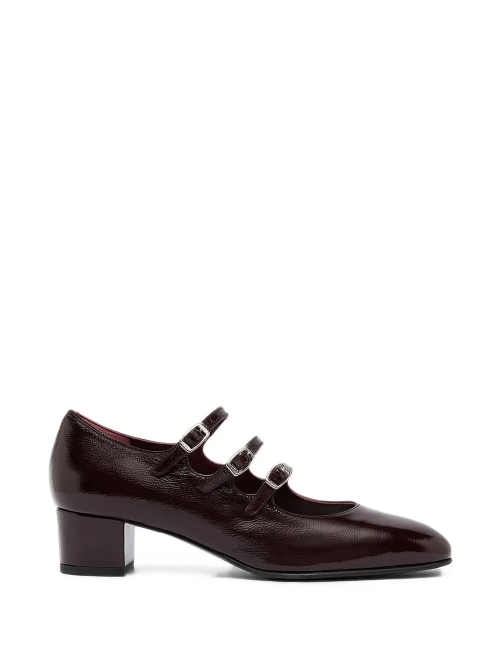 Carel Paris Kina triple-strap pumps - Purple