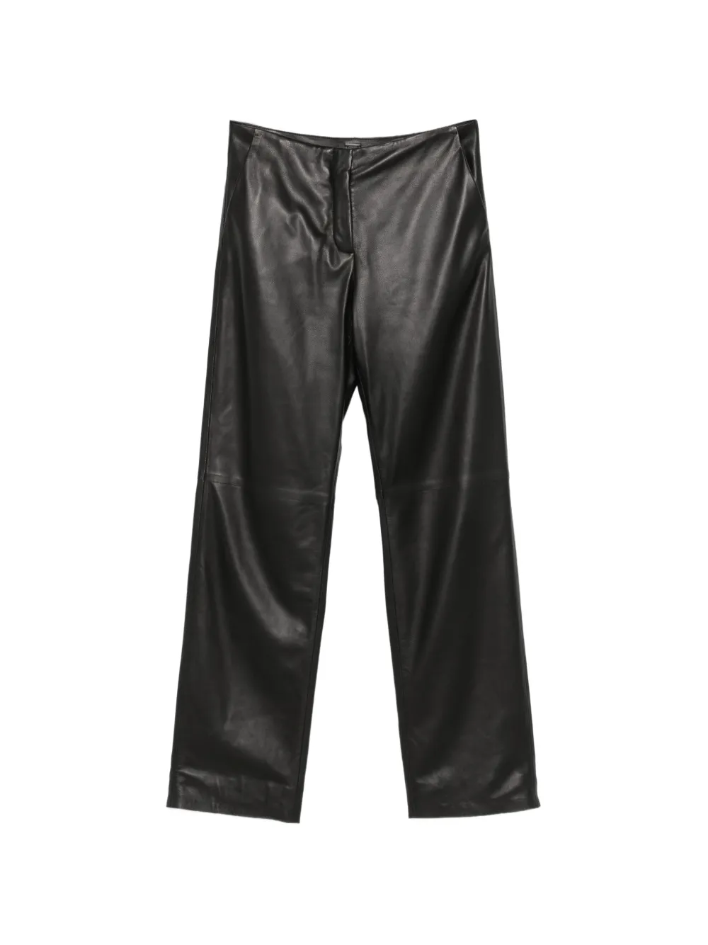 TOTEME Easy leather trousers