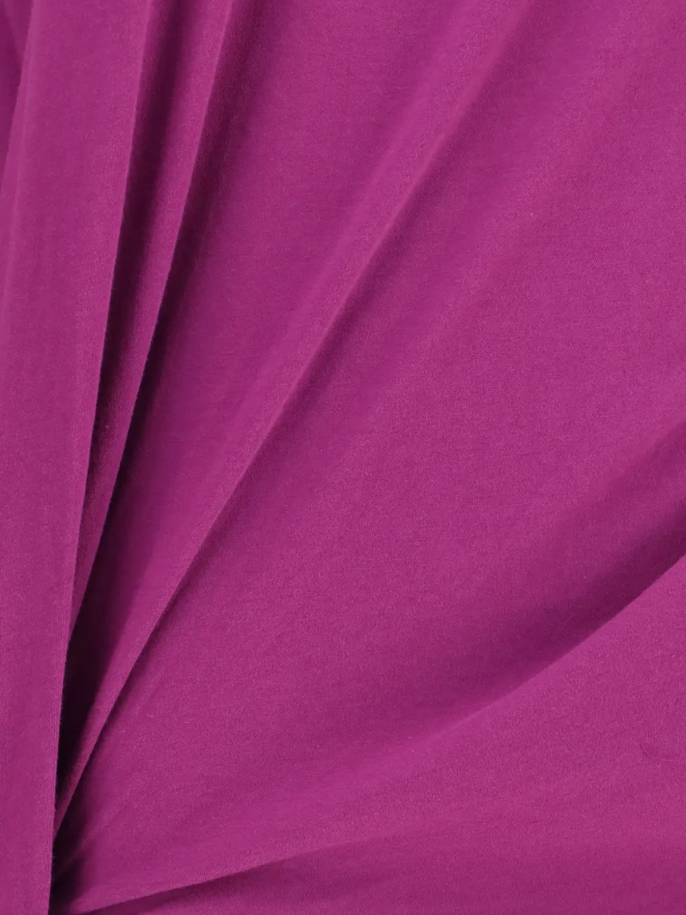 Balenciaga Asymmetrisch T-shirt met geknoopt detail Roze