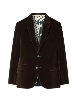 Paul Smith BLACKマルチプリントテーラードジャケット　大きいサイズ Paul Smith サテンラペル ジャケット | ブラック | FARFETCH JP