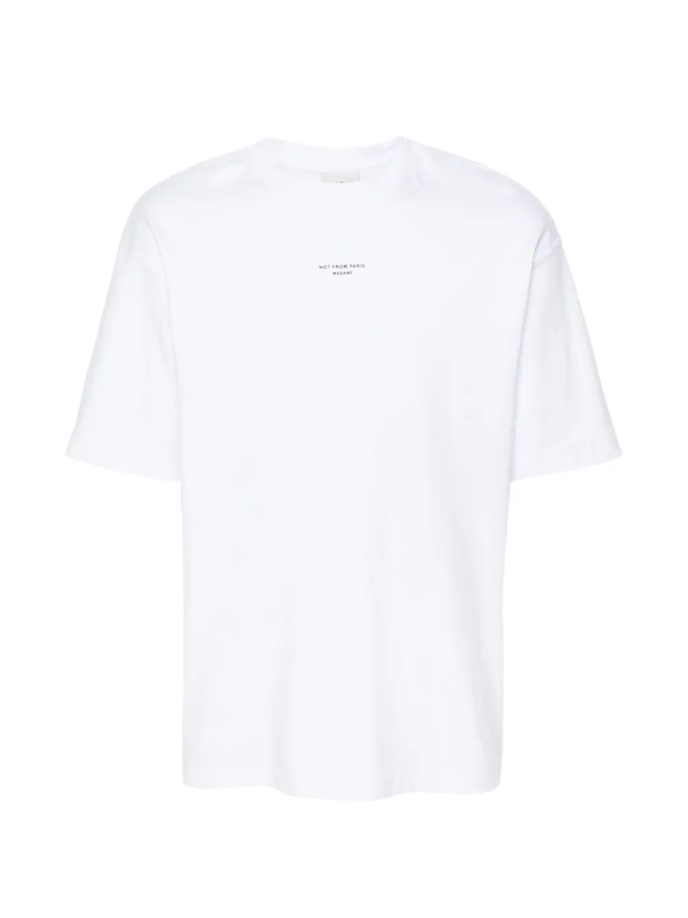 Drôle De Monsieur t-shirt Le Slogan - Blanc Drôle De Monsieur t-shirt Le Slogan - Blanc