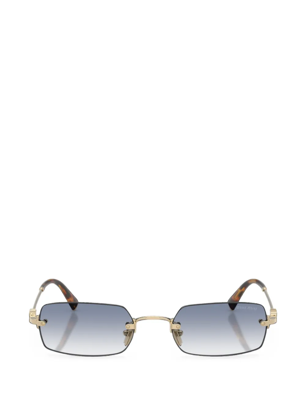 Miu Miu rectangle-frame sunglasses · 52