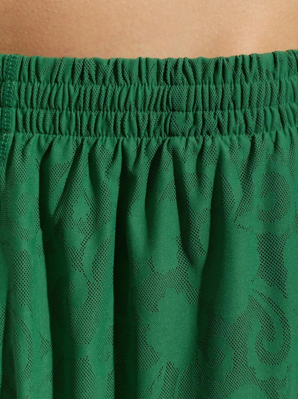 adidas x Arte Antwerp voetbalshorts met geborduurd logo en kant Groen