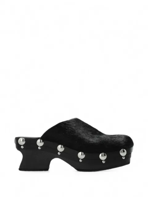 Scholl Pescura Koa studded mules