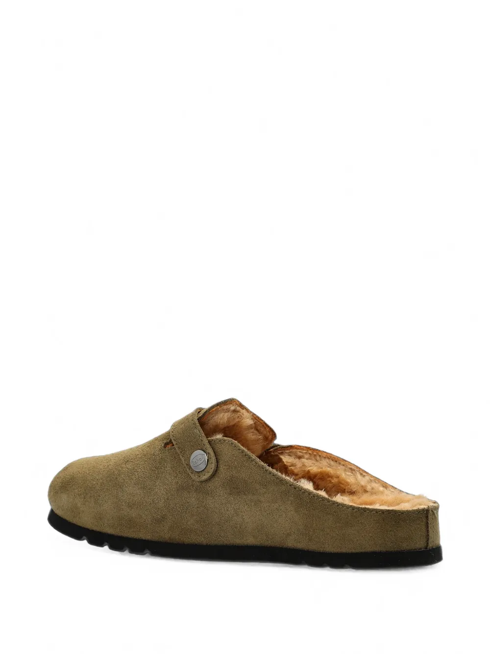 Scholl Grace buckled mules Groen