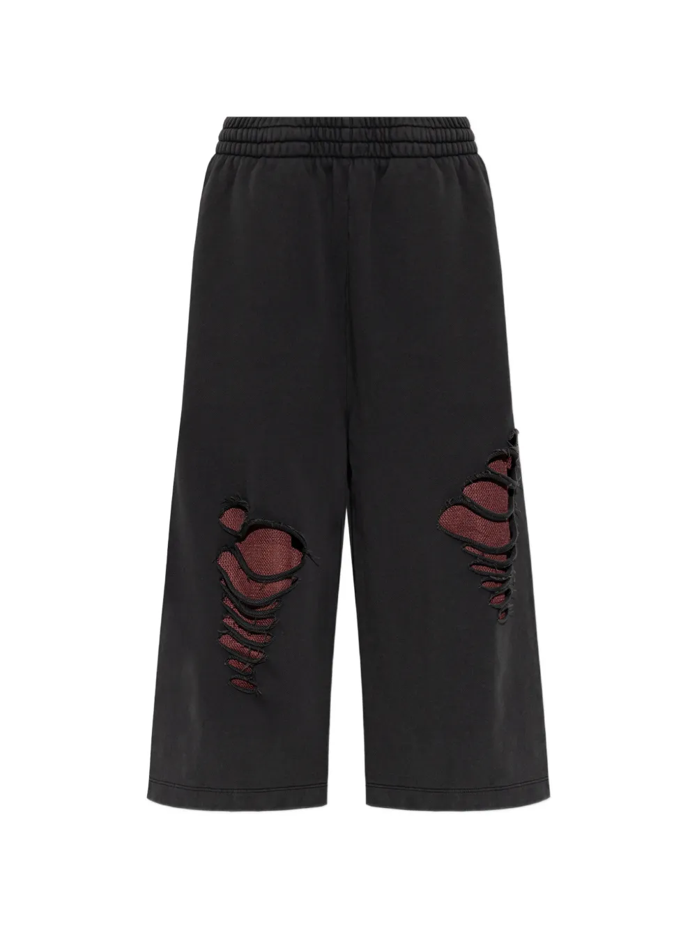 AVAVAV Pantaloni sportivi con effetto vissuto - Nero