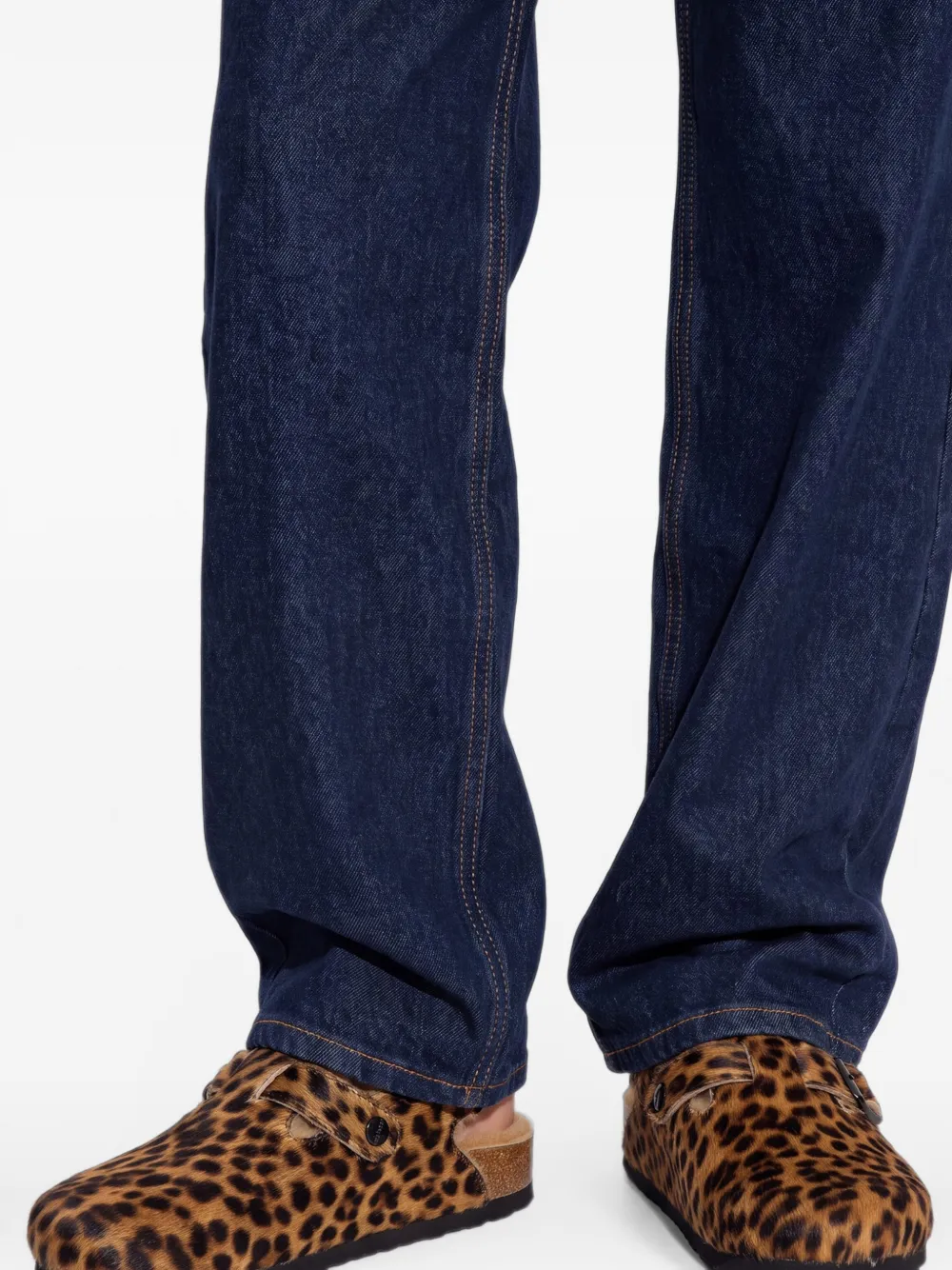 Scholl Fae leopard-print mules Bruin