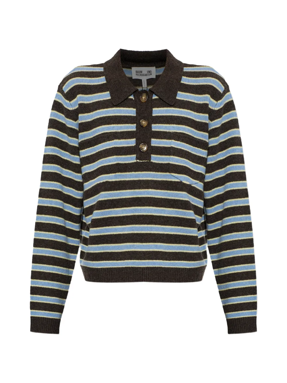 Baum Und Pferdgarten Cori polo-collar sweater