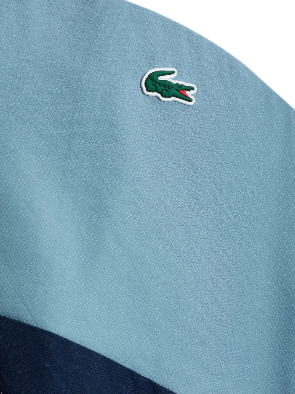 Lacoste Jack met colourblocking en capuchon Wit