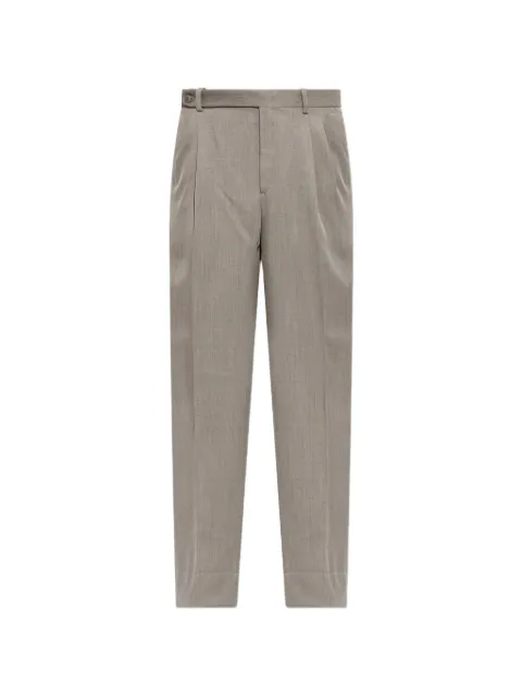 Brioni pleated wool trousers