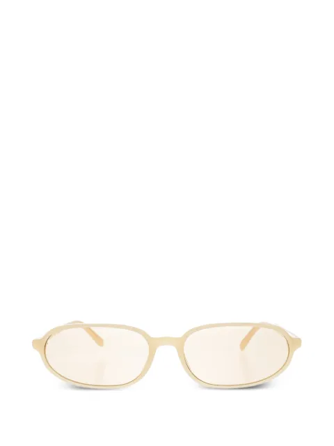 Jacquemus Sonnenbrille mit ovalem Gestell