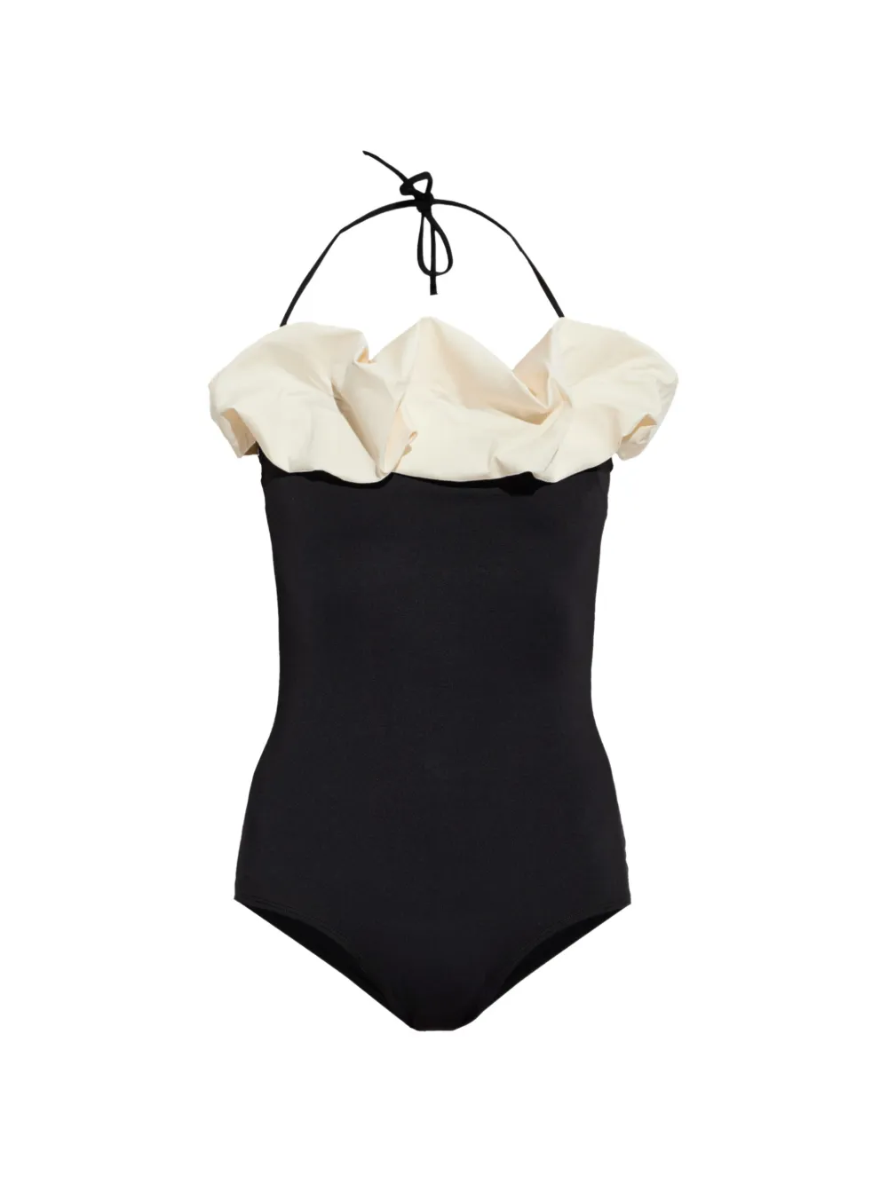 MAIÔ PARIS Aurora ruffled one-piece swimsuit