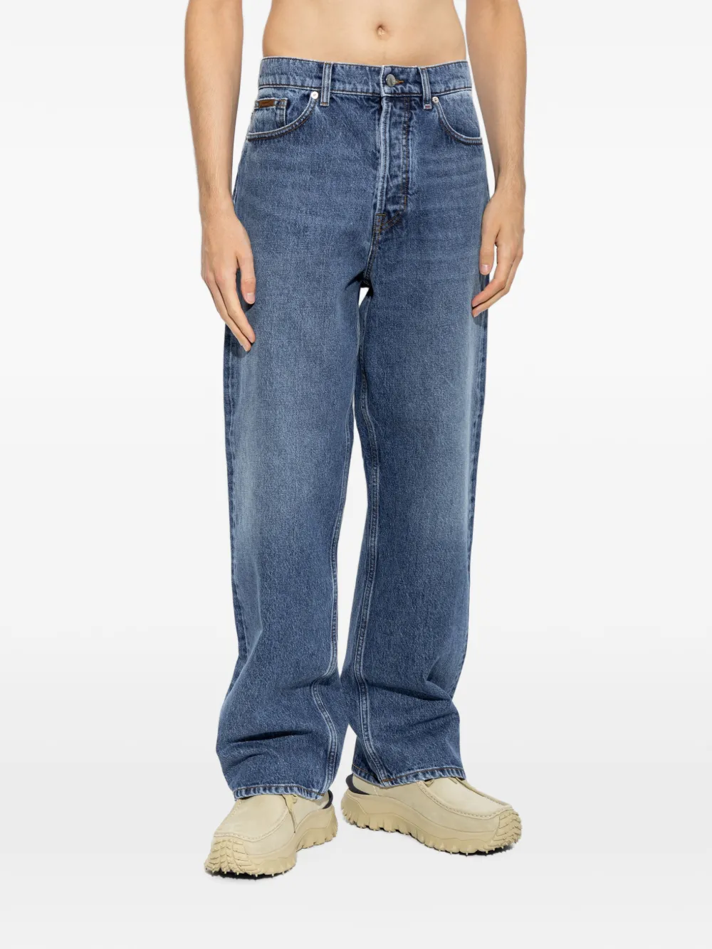 Moncler Straight jeans Blauw