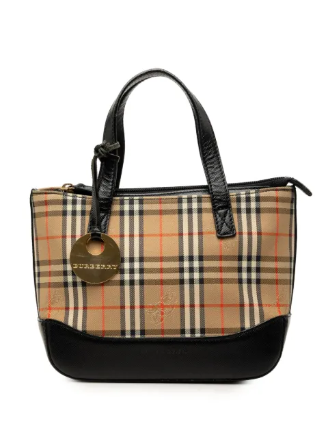Burberry Pre-Owned 2000-2017 Haymarket Check Canvas handbag