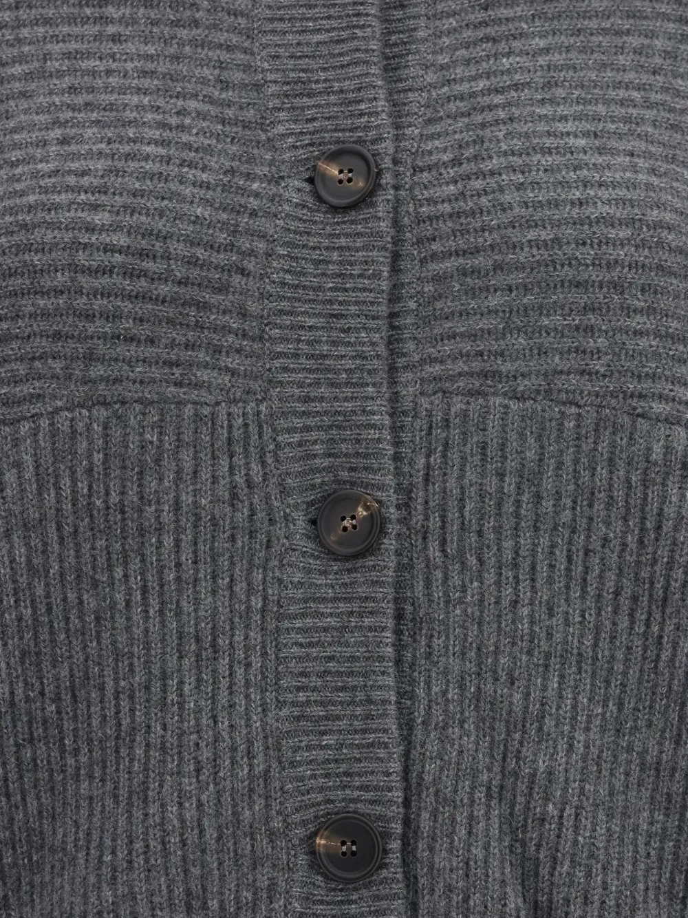 Brunello Cucinelli ribbed-knit cardigan Grijs