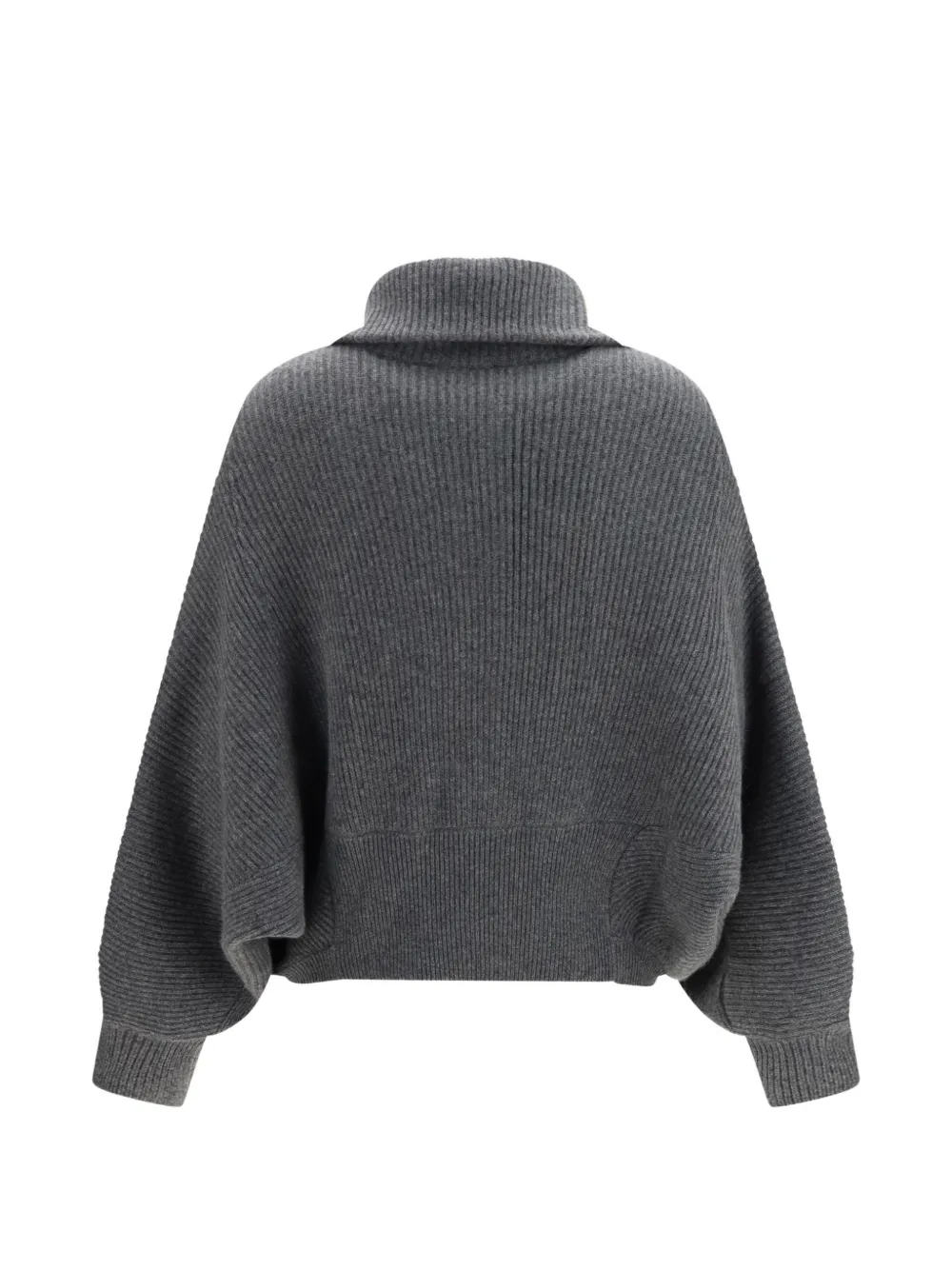 Brunello Cucinelli ribbed-knit cardigan Grijs