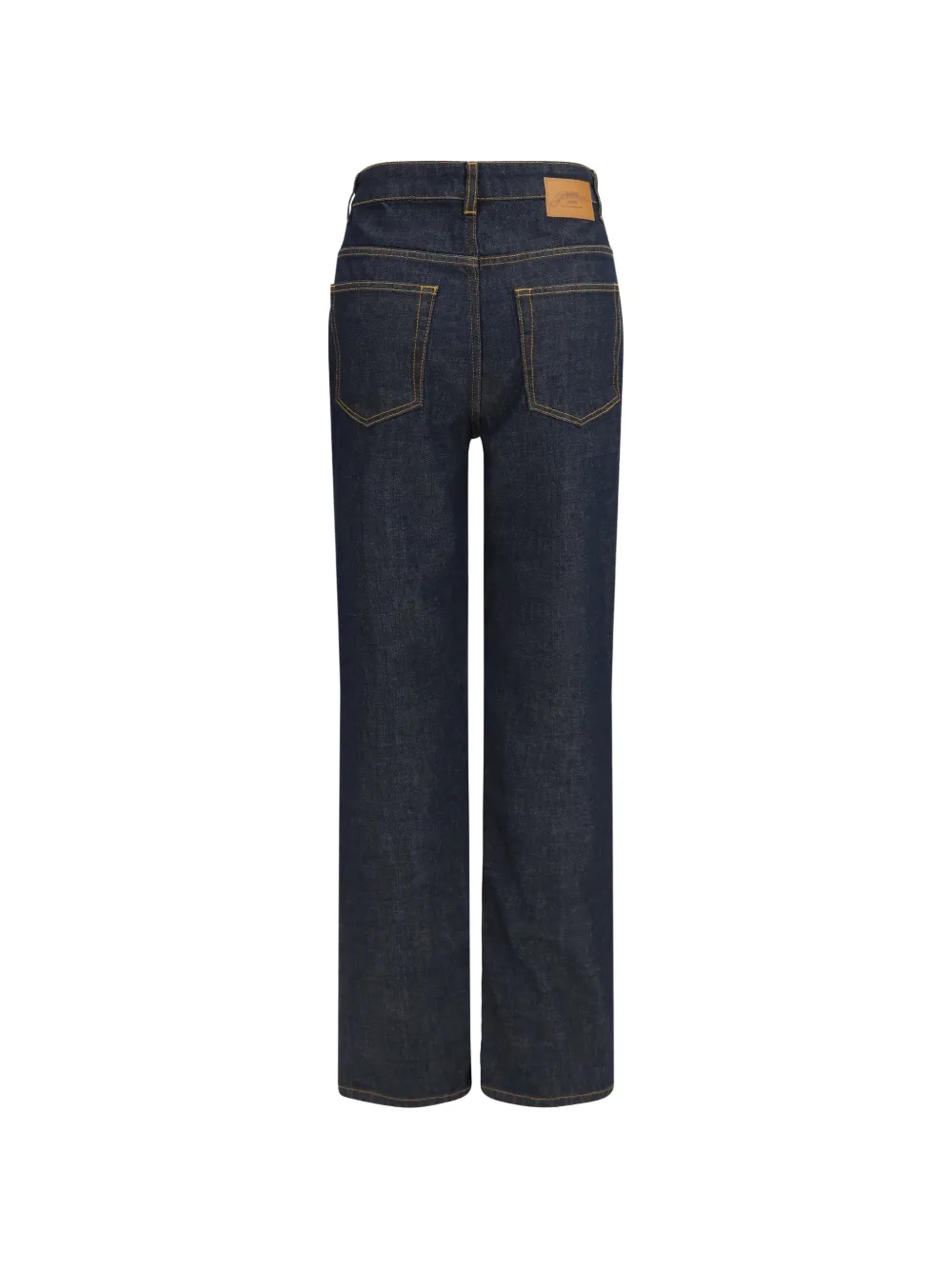 GANNI Fold jeans Blauw
