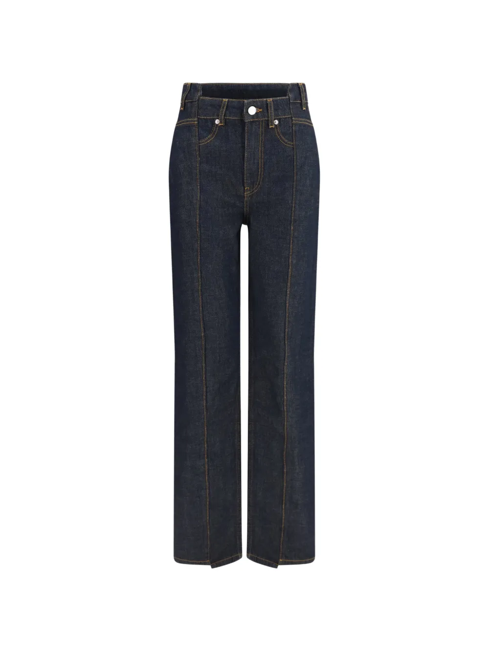 GANNI fold jeans