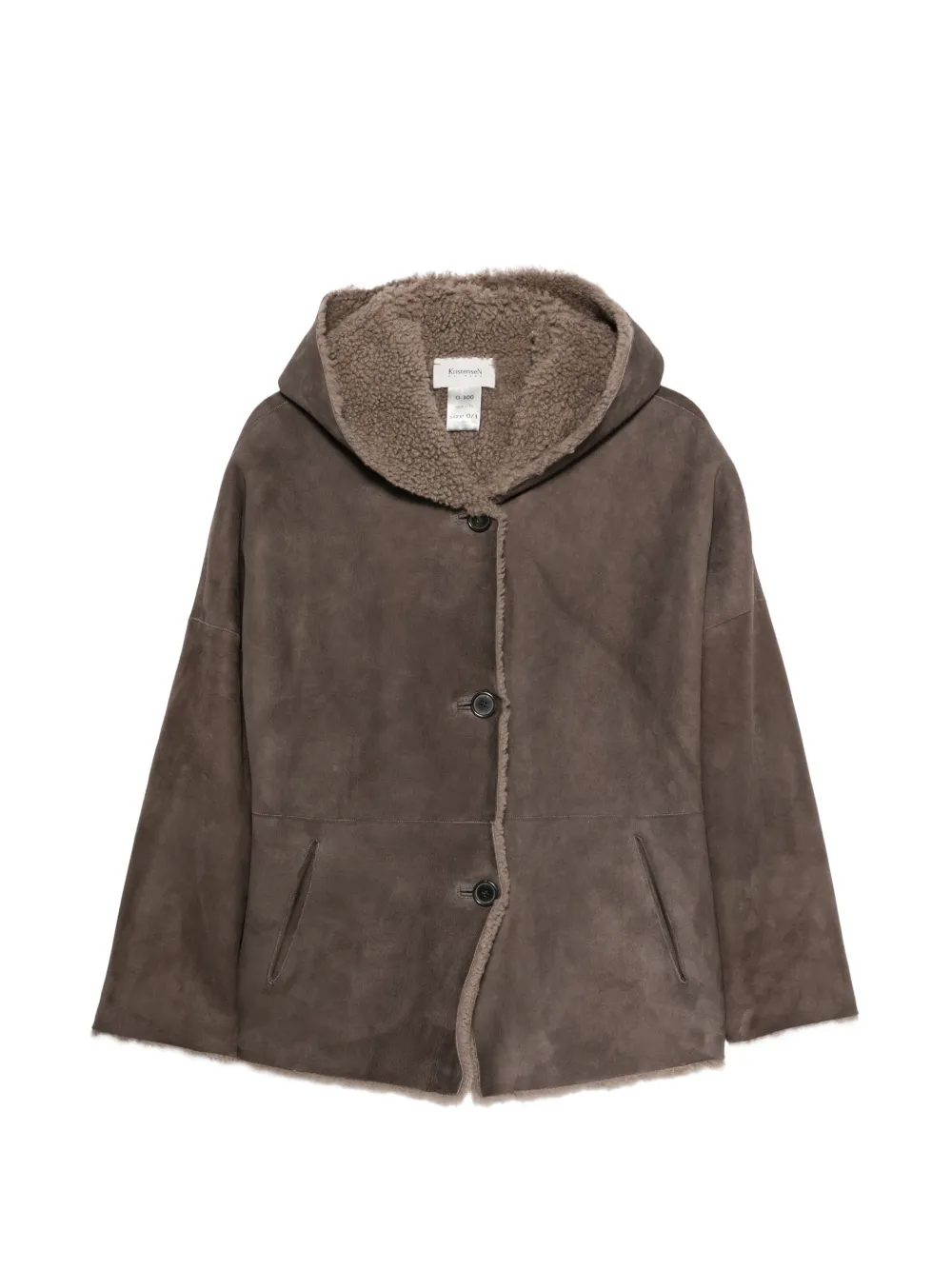 Kristensen Du Nord hooded shearling jacket