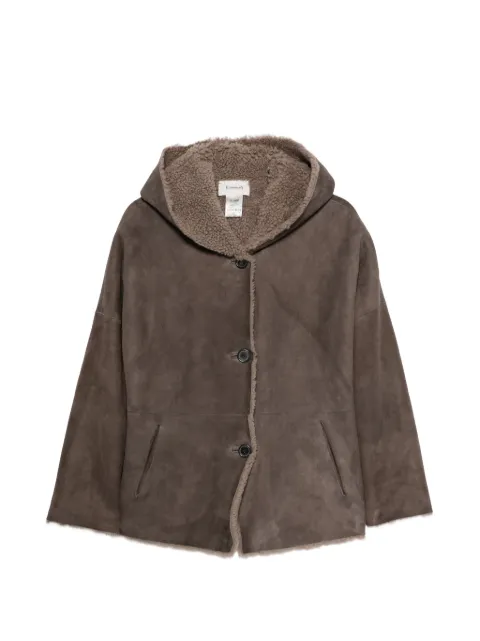 Kristensen Du Nord hooded shearling jacket