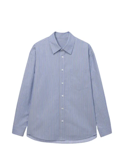DUNST striped long-sleeve shirt