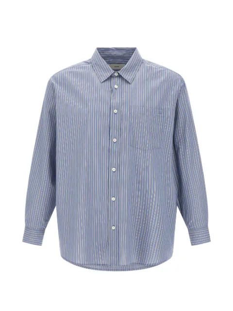 DUNST striped long-sleeve shirt